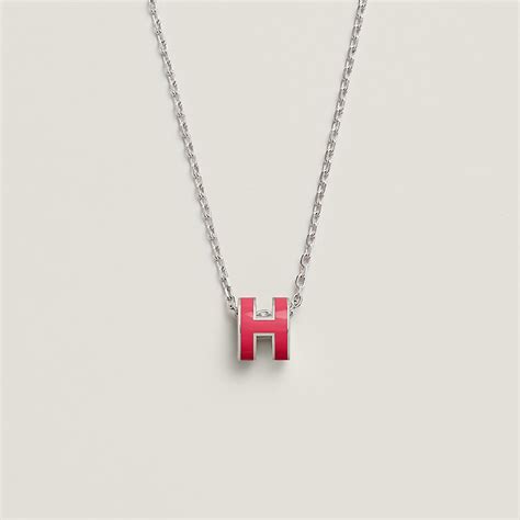 hermes pop h erca white pendant
